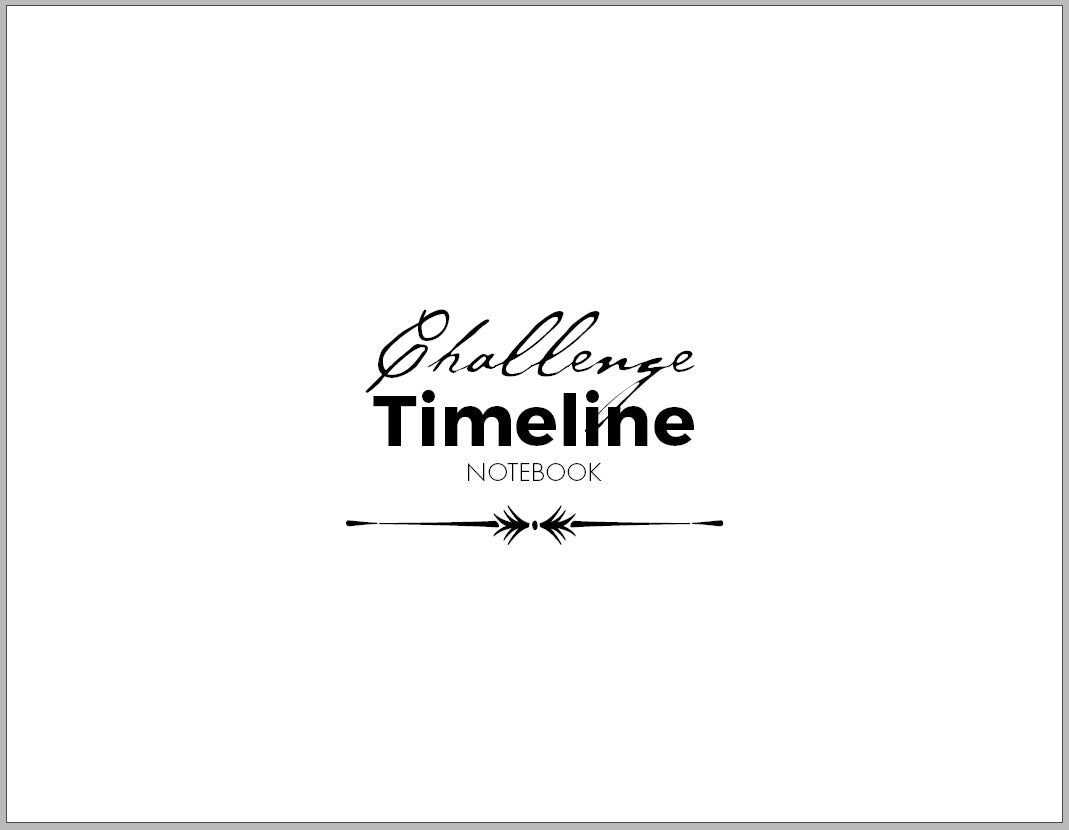 2.1 Timeline Notebook by Antiquated Notions